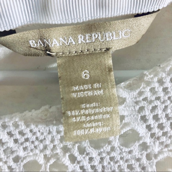 Banana Republic  lace top - Picture 4 of 4
